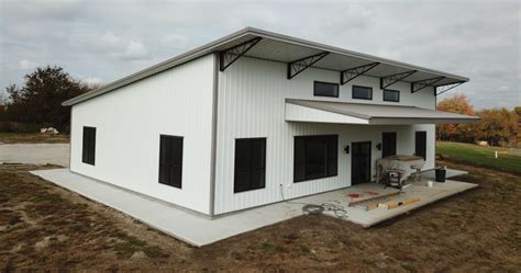 single pitch roof metal house|prefab single slope metal building.